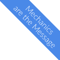The text 'Mechanics are the Message'